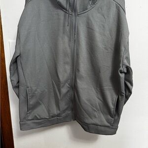 Women’s grey Nike Zip-Up Hoodie